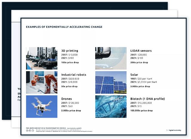 The UNITE Innovation & Transformation Models – Examples of exponentially accelerating change — download package