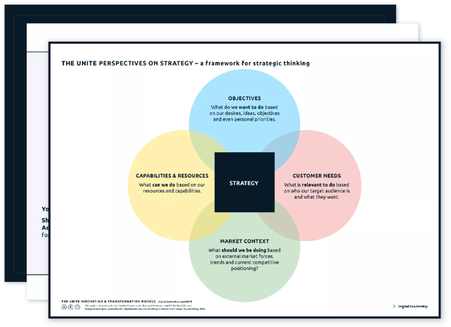 The UNITE perspectives on Strategy – a framework for strategic thinking — download package
